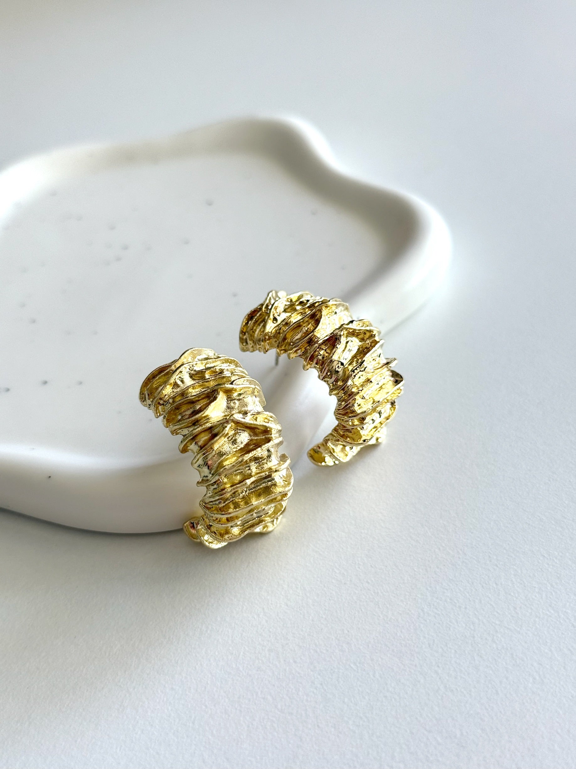 Boucles D’oreilles demi-cercle