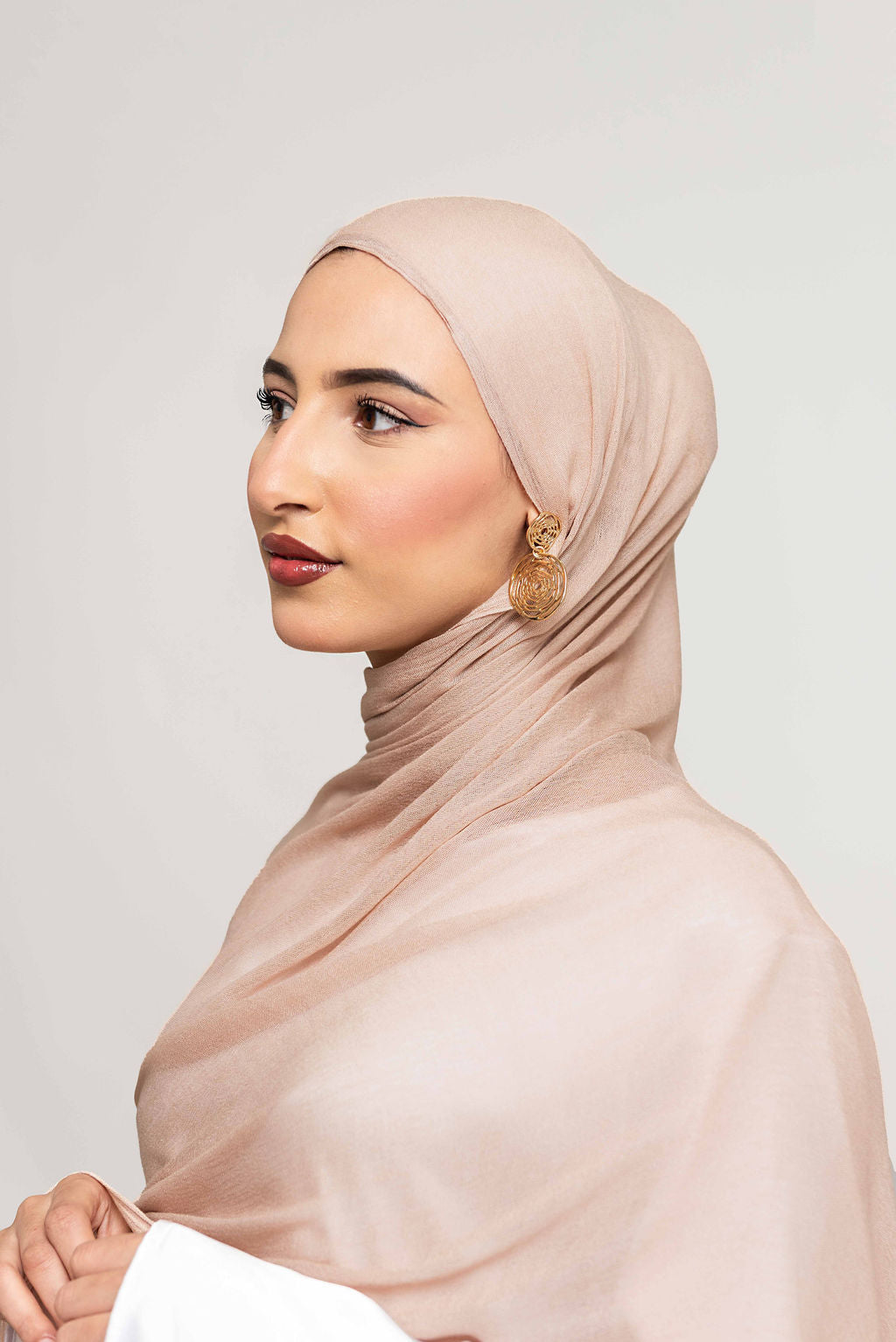 Beige poudré Soft Modal