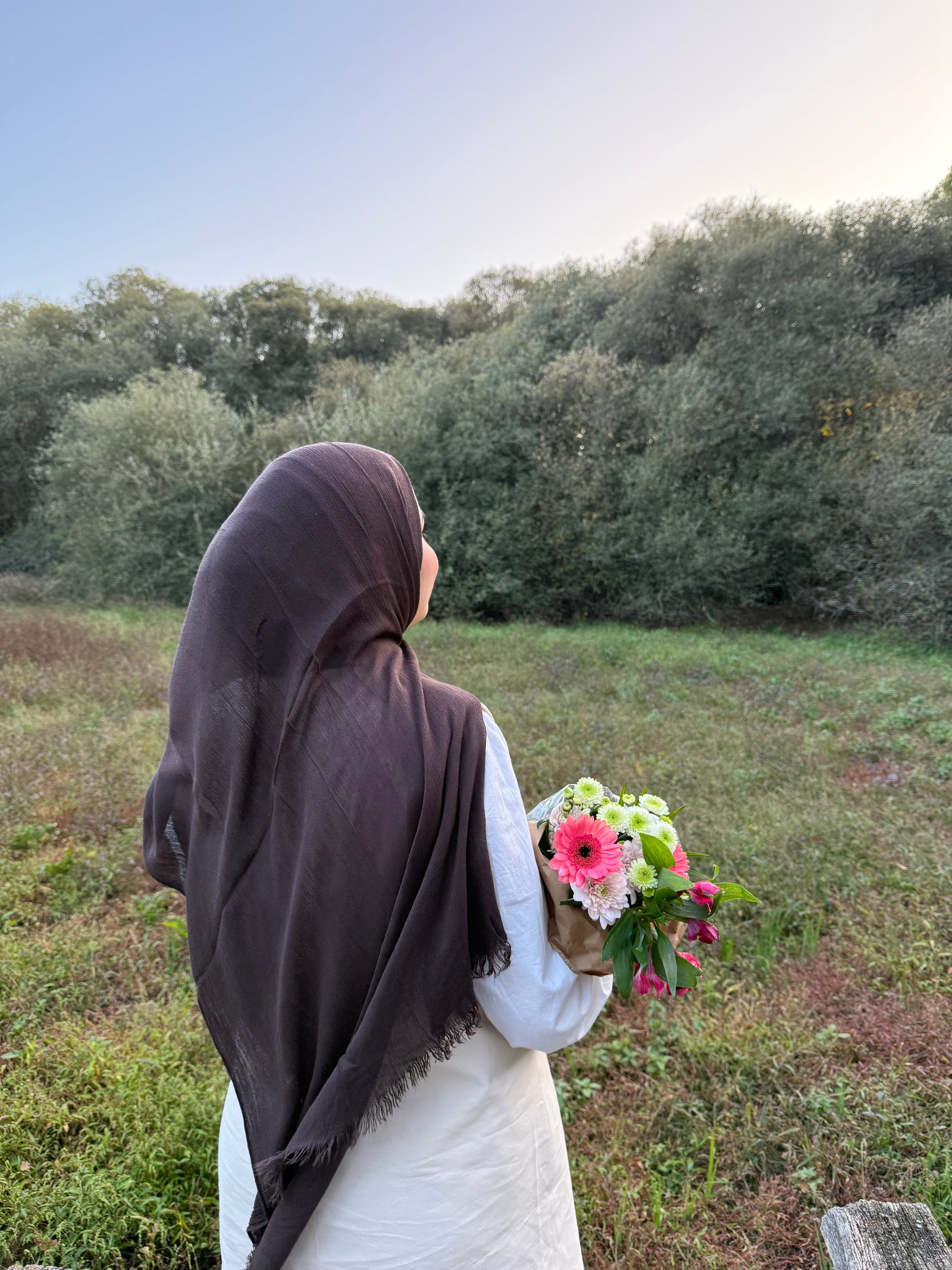 Marron Foncé Soft Modal