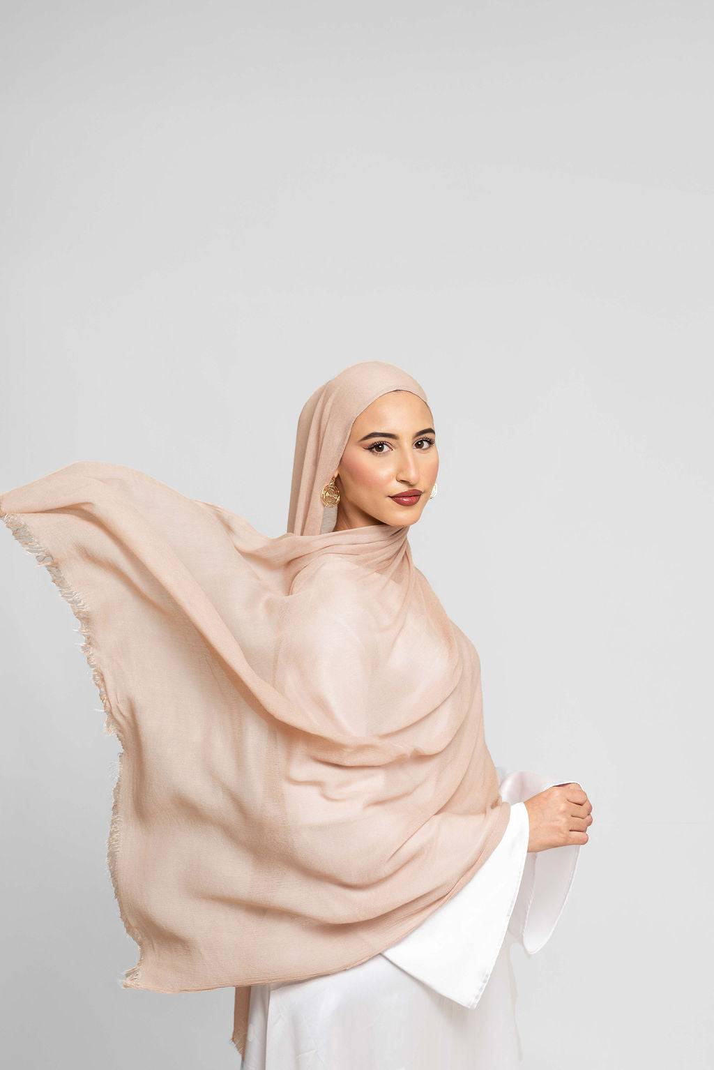 Beige poudré Soft Modal
