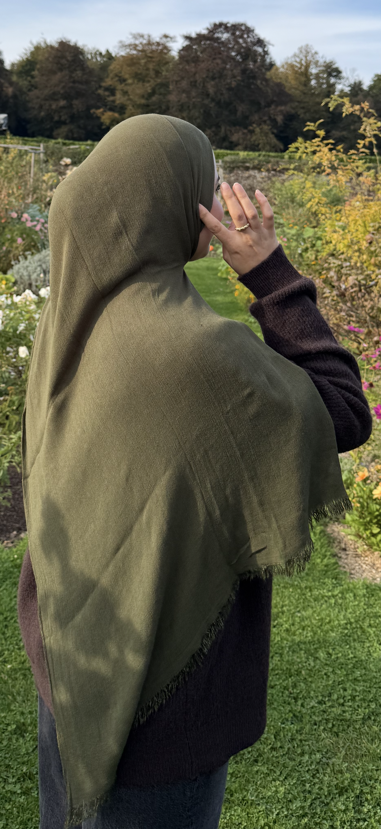 Olive Foncé Soft Modal