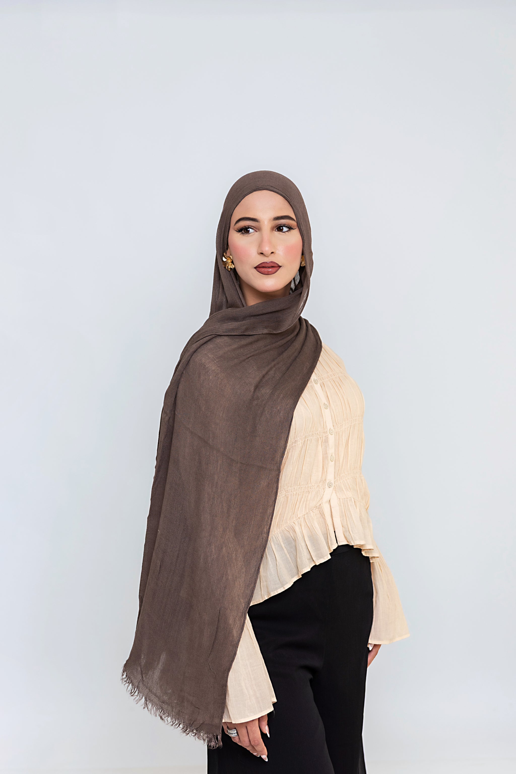 Gris Brun Soft Modal
