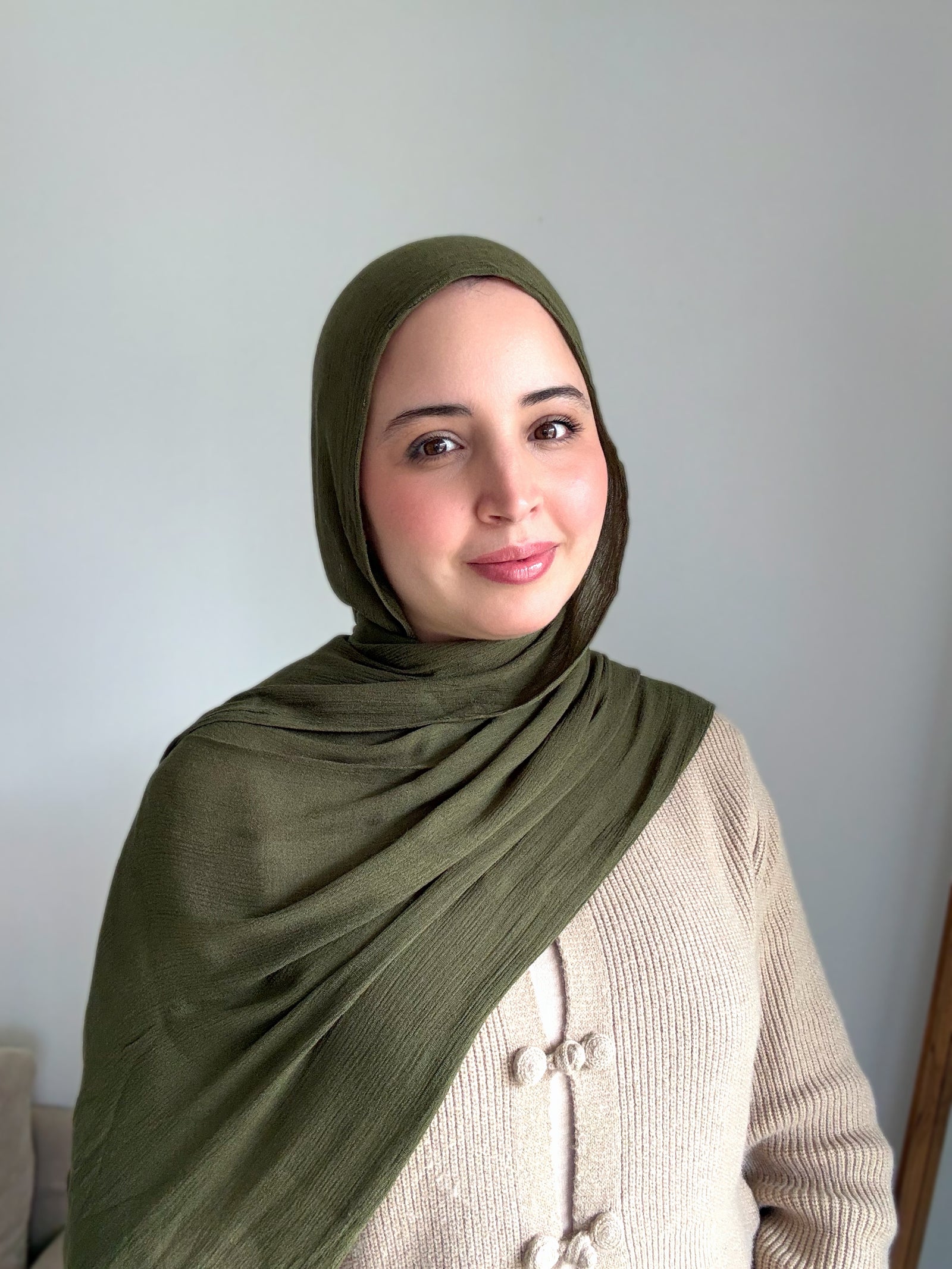 Olive Foncé Soft Modal